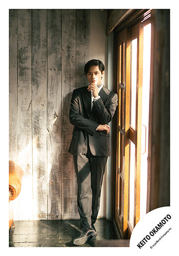 【No.OKK24-004】Keito OKAMOTO Artist photo shoot off-shot 2024