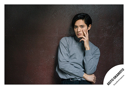 【No.OKK24-007】Keito OKAMOTO Artist photo shoot off-shot 2024