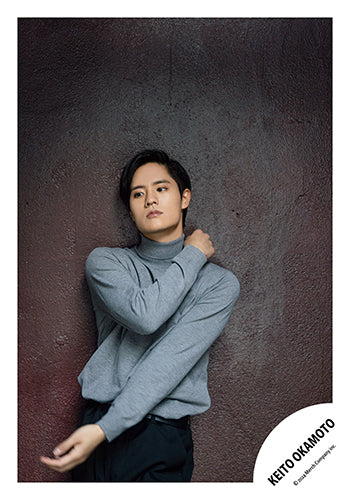 【No.OKK24-011】Keito OKAMOTO Artist photo shoot off-shot 2024