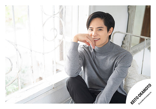 【No.OKK24-012】Keito OKAMOTO Artist photo shoot off-shot 2024