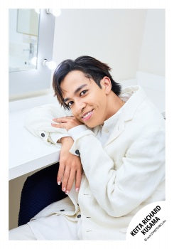 【No.RCD26-001】Keita Richard KUSAMA Artist Photo off-shot 2026
