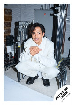 【No.RCD26-008】Keita Richard KUSAMA Artist Photo off-shot 2026