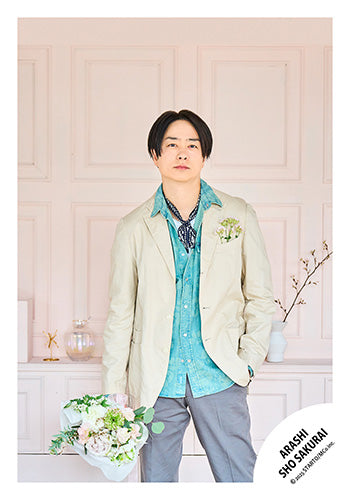 【No.SKS25-028】Sho SAKURAI original photo -Blooming Season-