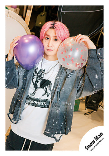 【No.SM25-488】「Snow Man 1st Stadium Live Snow World」Goods off-shot