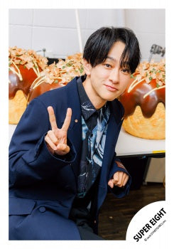 【No.SP826-130】SUPER EIGHT Original Goods CHO888 Special ～Always with TAKOYAKI～Original Photo
