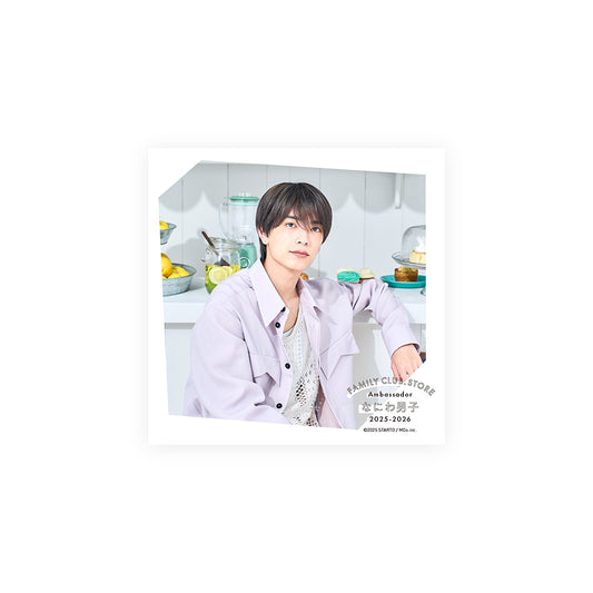 【No.SQ25-085】FAMILY CLUB.STORE Ambassador 2025-2026 Naniwa Danshi Square Photo (Summer Day)
