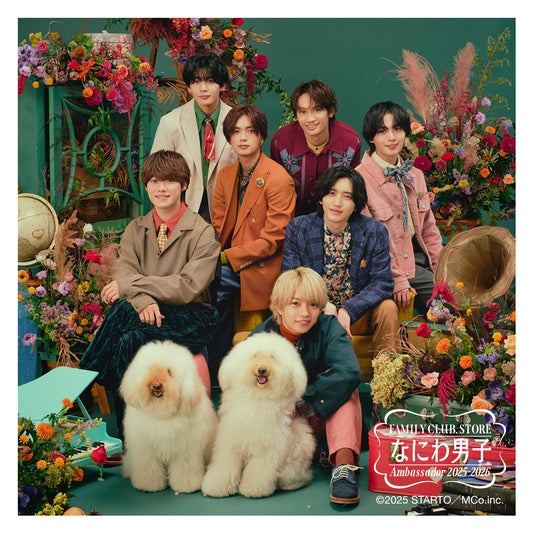 【No.SQ25-121】FAMILY CLUB.STORE Ambassador 2025-2026 Naniwa Danshi Square Photo (Classic)