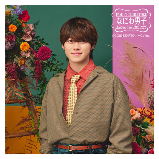 【No.SQ25-128】FAMILY CLUB.STORE Ambassador 2025-2026 Naniwa Danshi Square Photo (Classic)