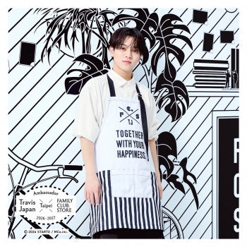 【No.SQ26-082】FAMILY CLUB.STORE Ambassador 2026-2027 Travis Japan Square Photo Monochrome TAIPEI