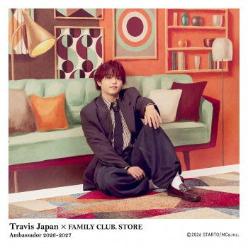 【No.SQ26-142】FAMILY CLUB.STORE Ambassador 2026-2027 Travis Japan Square Photo Harvest