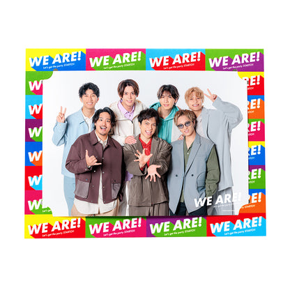 「WE ARE! Let'get the party STARTO!!」Official Goods【WEST.】WE ARE! Photo