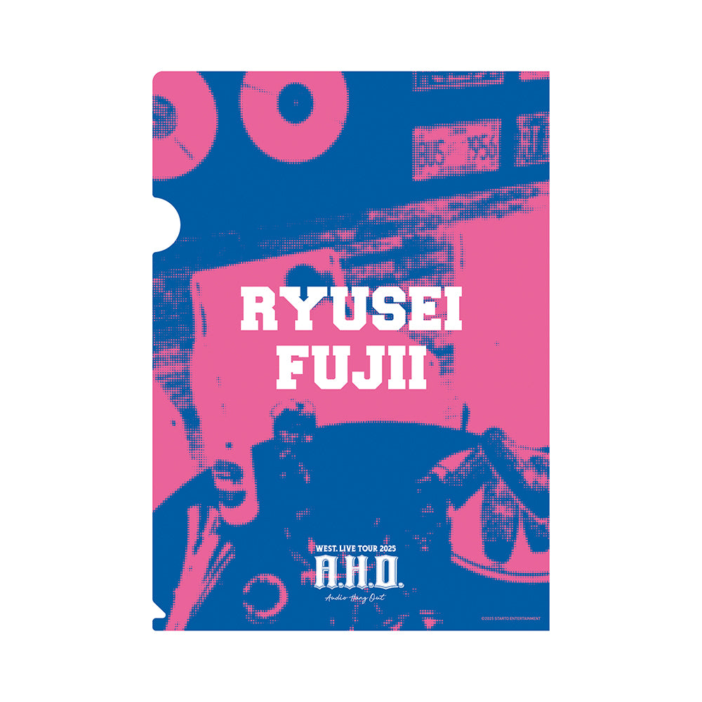 WEST. LIVE TOUR 2025 A.H.O. -Audio Hang Out- 【Ryusei FUJII】Clear File