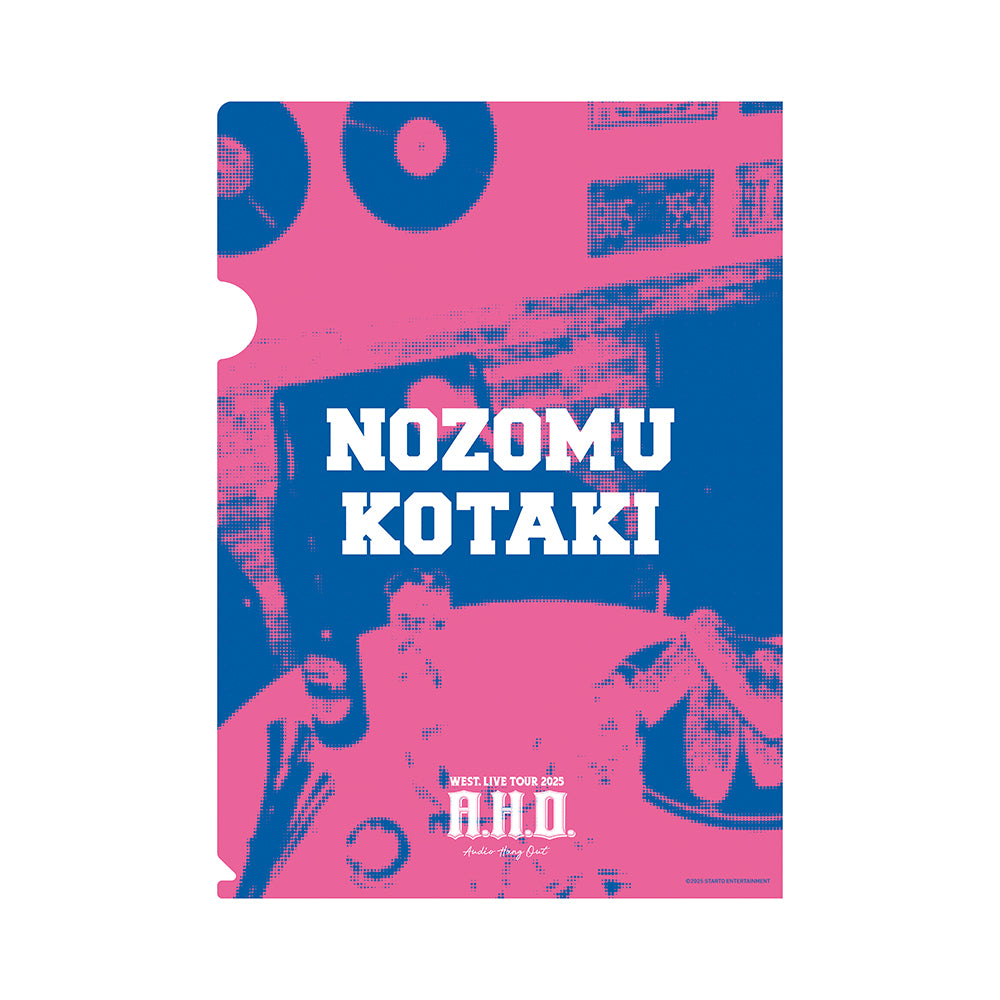 WEST. LIVE TOUR 2025 A.H.O. -Audio Hang Out- 【Nozomu KOTAKI】Clear File