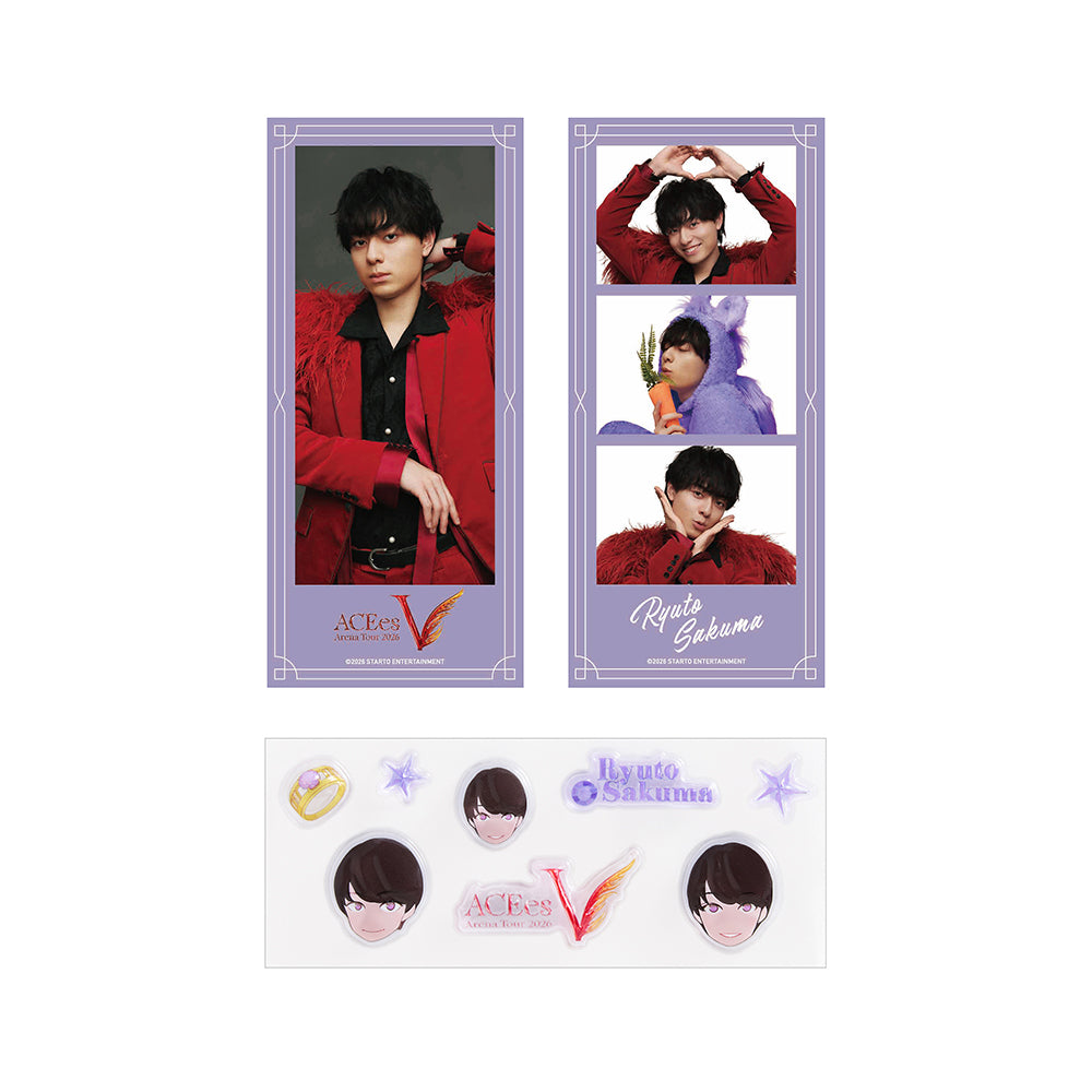 【Ryuto SAKUMA】Sticker Set