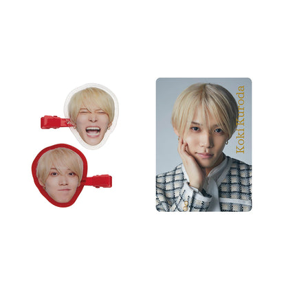 【Koki KURODA】Hair Clip & Card Set