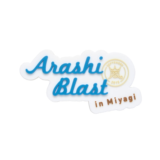 ARASHI BLAST in Miyagi Logo Magnet